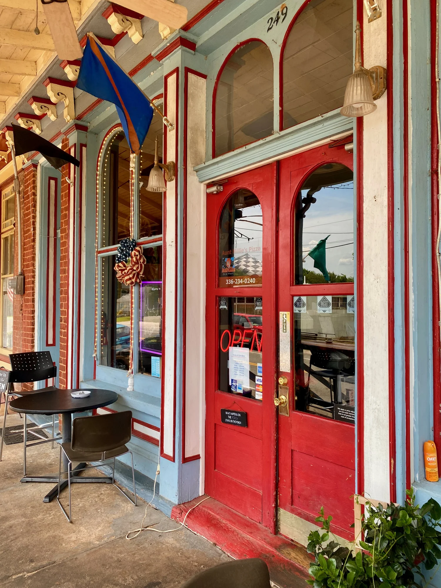 Aunt Millie's Pizza in downtown Milton